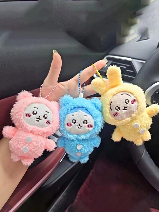 Брелок Chiikawa в пижаме